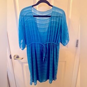 Beautiful electric blue coverup size XL